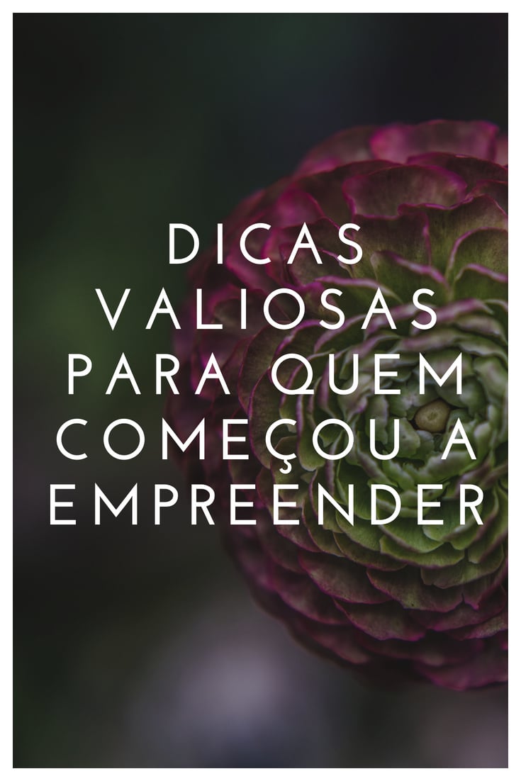 Dicas valiosas para quem começou a empreender