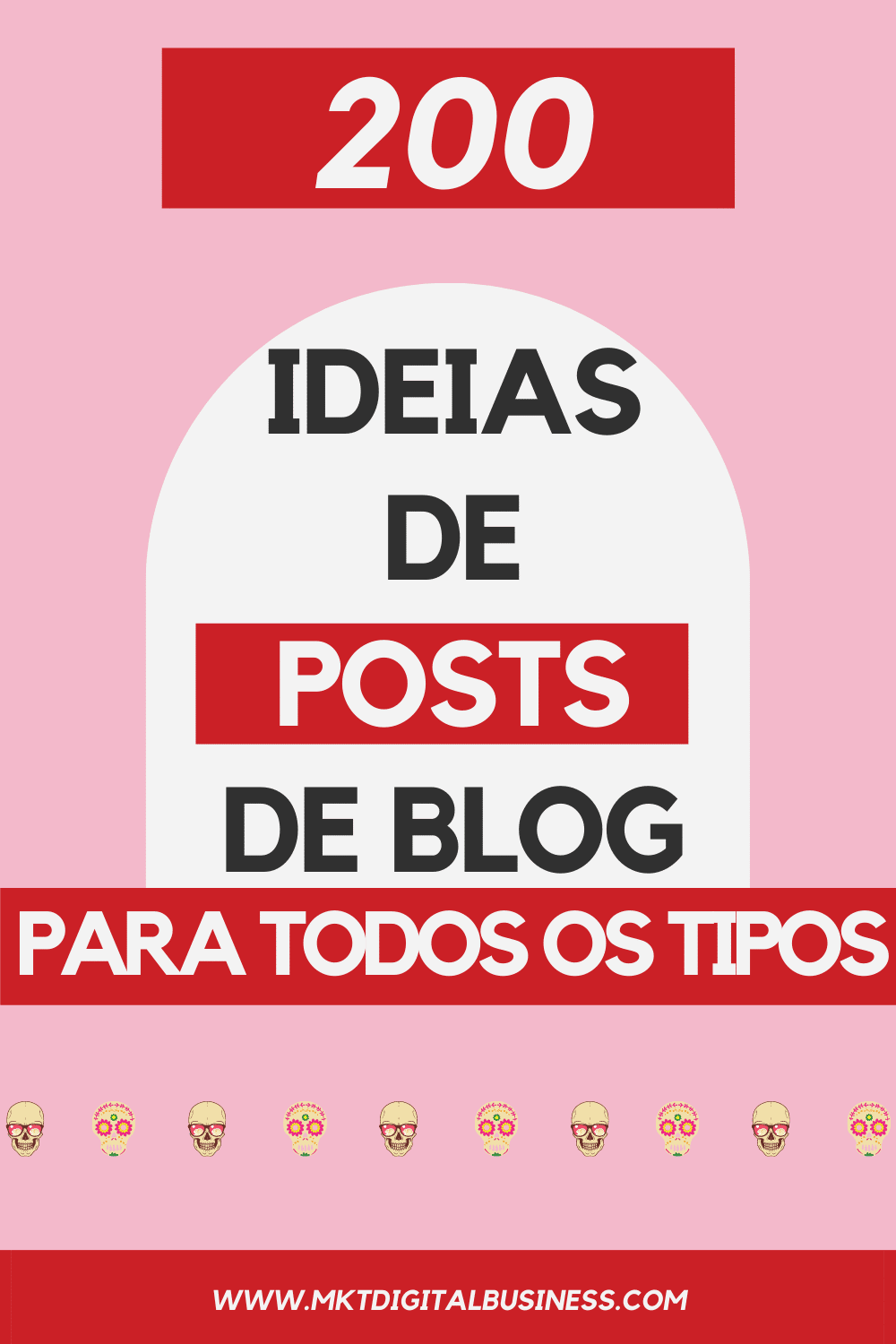 200 ideias de postagens de blogs para todos os tipos