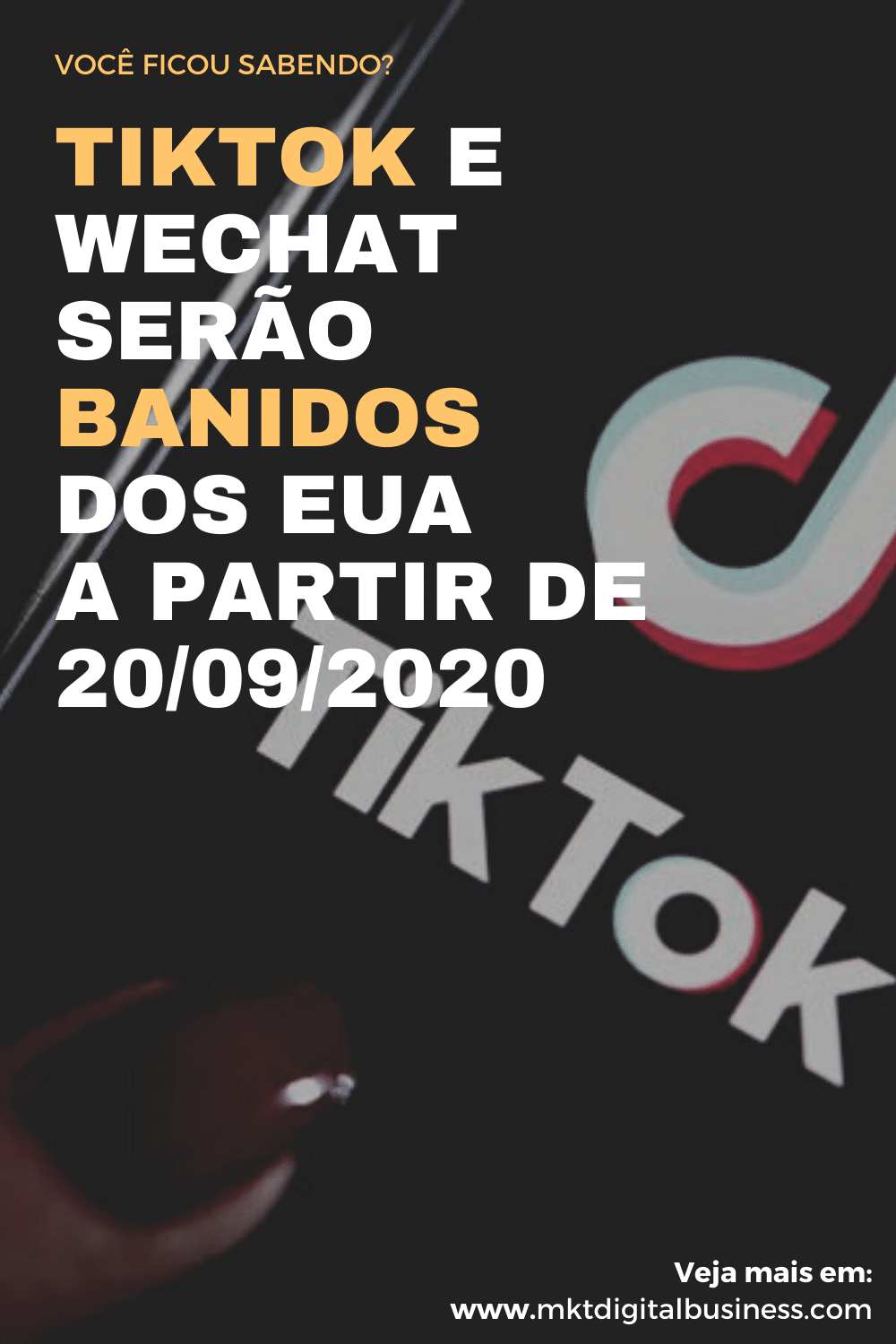 TikTok e WeChat não serão mais banidos dos EUA