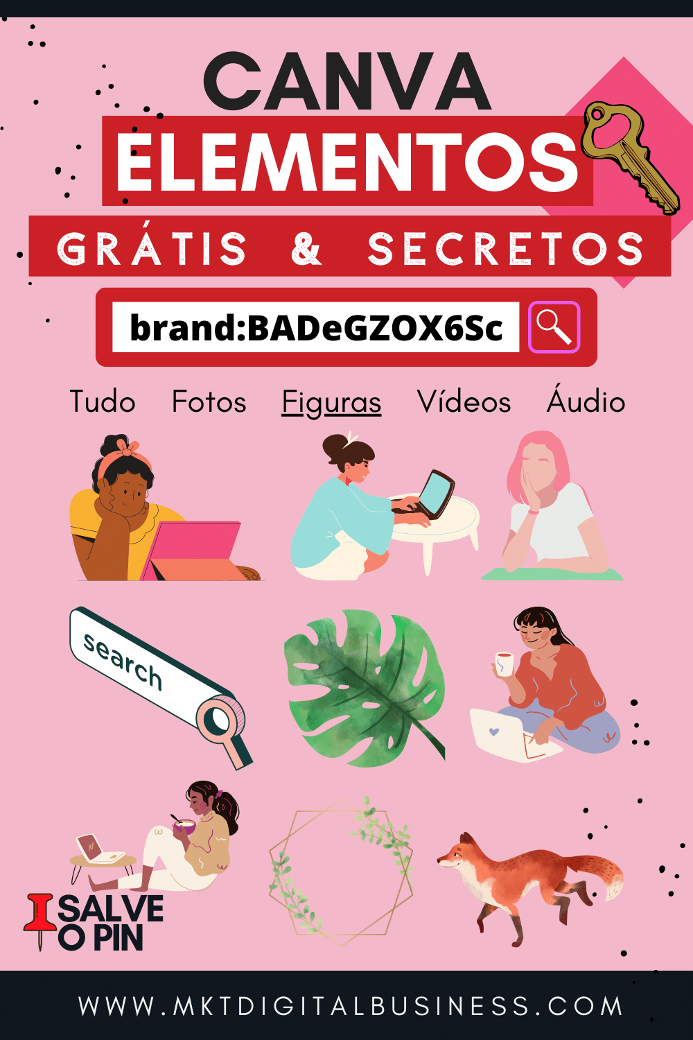 Elementos Gratuitos Secretos no Canva